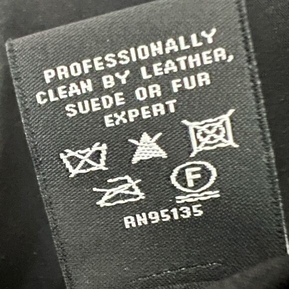 Lafayette 148 NY dress size 8 leather trim sleeveless faux wrap office - Picture 7 of 7